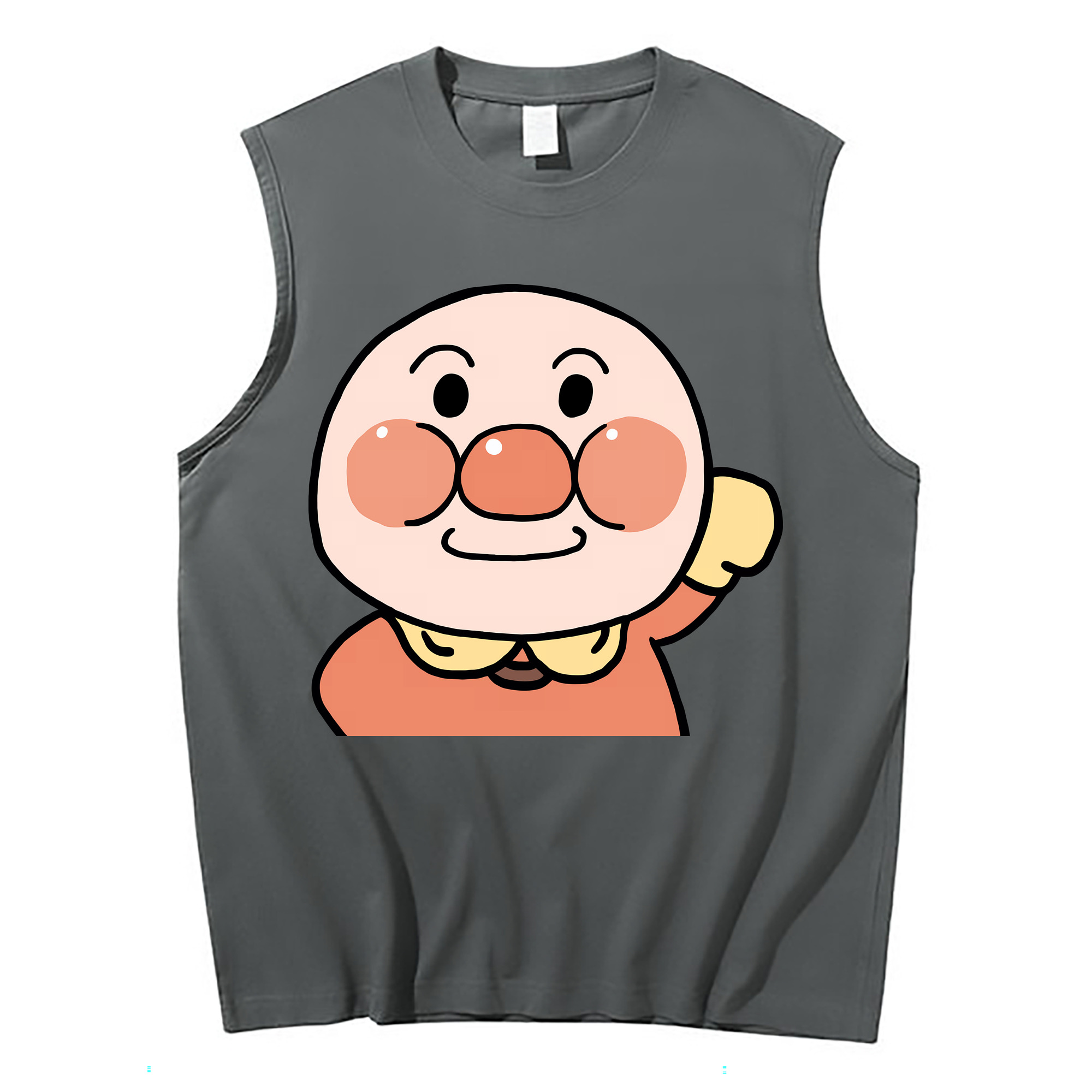（画像用） アンパンマン Anpanman コットン100％タンクトップ（フロントプリント）